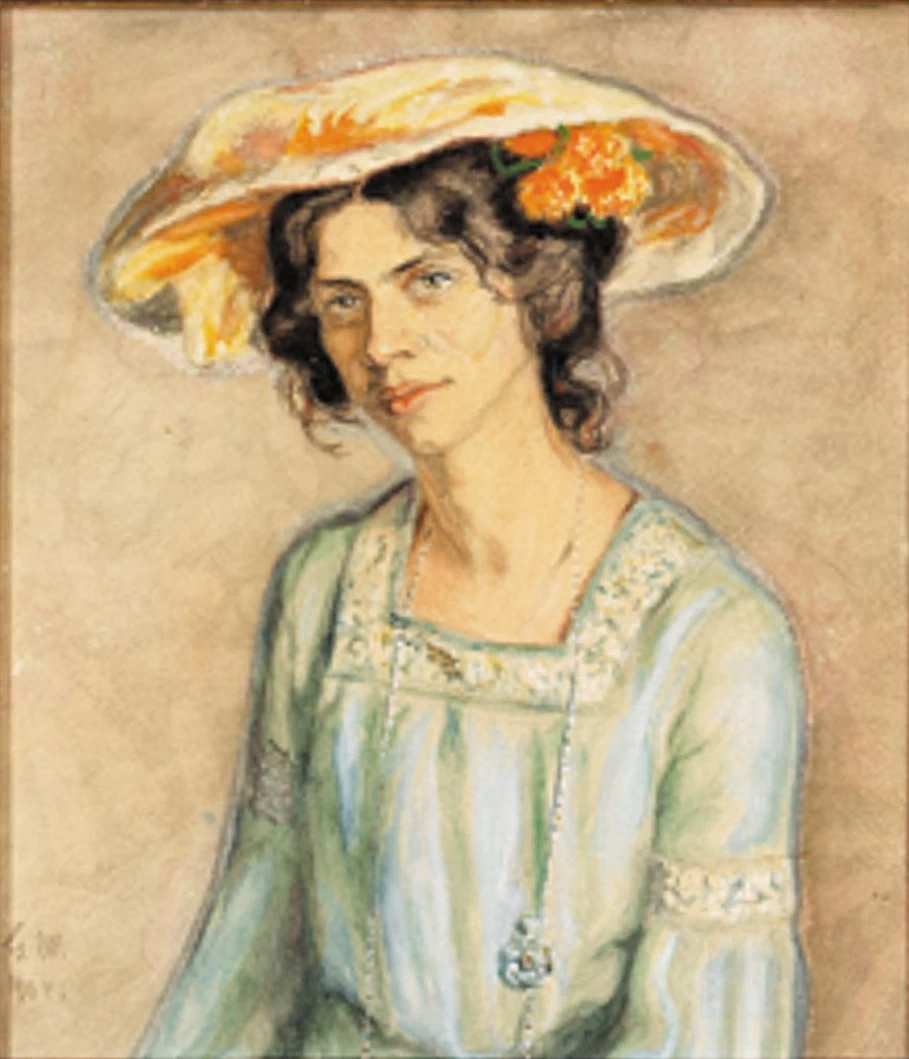 Ritratto di Ellen Ewald - 1904